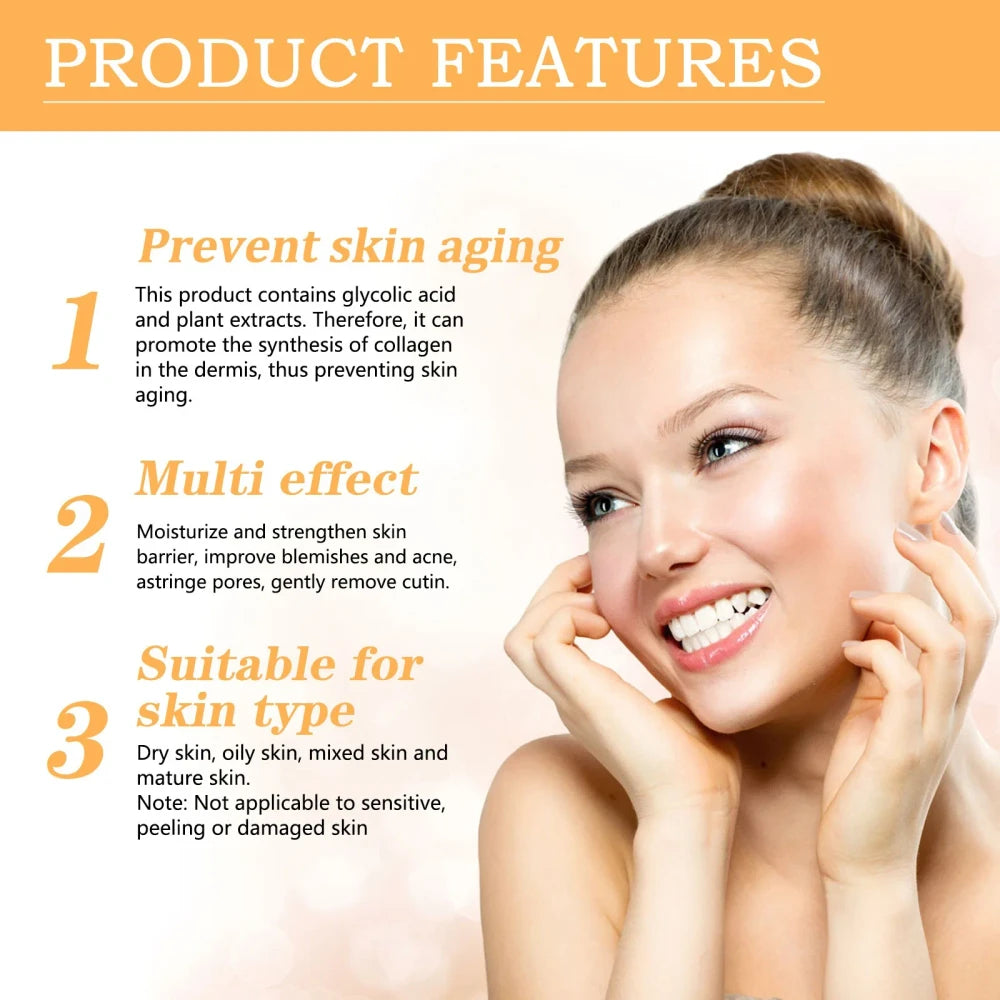 Glycolic Acid Exfoliating Toner – Brighten, Smooth & Resurface Skin | Bloom By Yue Lan